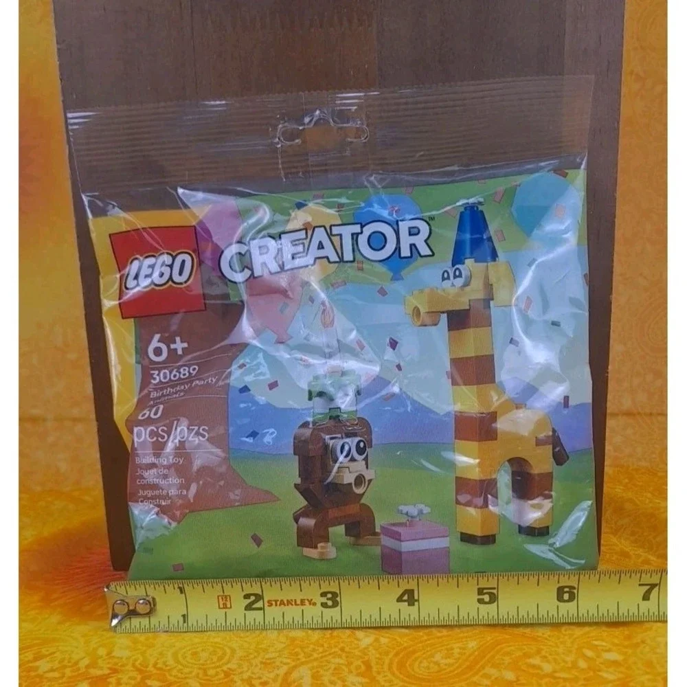 LEGO Creator Birthday Party Animals Polybag 60 pcs #30689 NIB Sealed - Picture 6 of 6